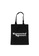 Extroverted Introvert black Essential Jet Black Shopping Tote 2D16BACC2C5241GS_2