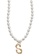 Timi of Sweden gold Pearl and Bamboo Letter Necklace S 113EDACE780B56GS_1