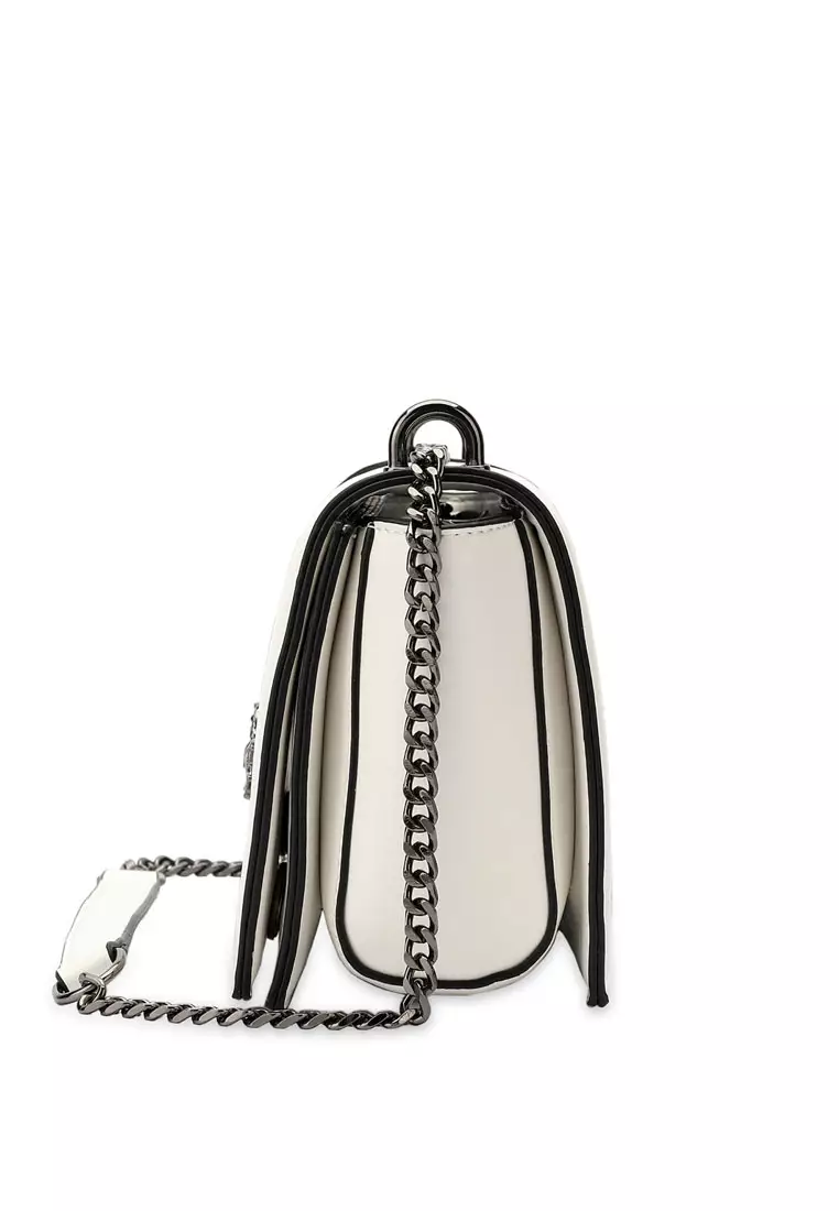 Women's Chain Shoulder Bag / Sling Bag / Crossbody Bag - White