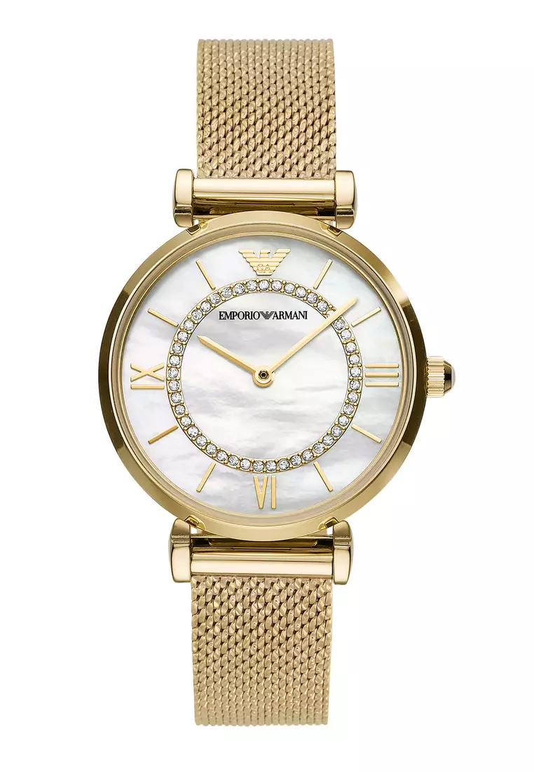 Watch outlet armani gold