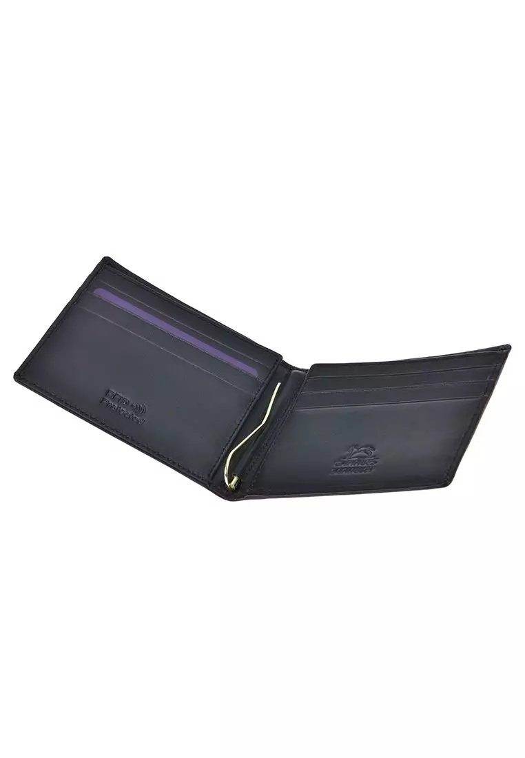 Charles Berkeley RFID Protection Mens Cardholder Dawson -TR-03 - Black