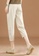 Its Me beige Elastic Waist Solid Color Casual Pants 77E16AA2C631C7GS_3
