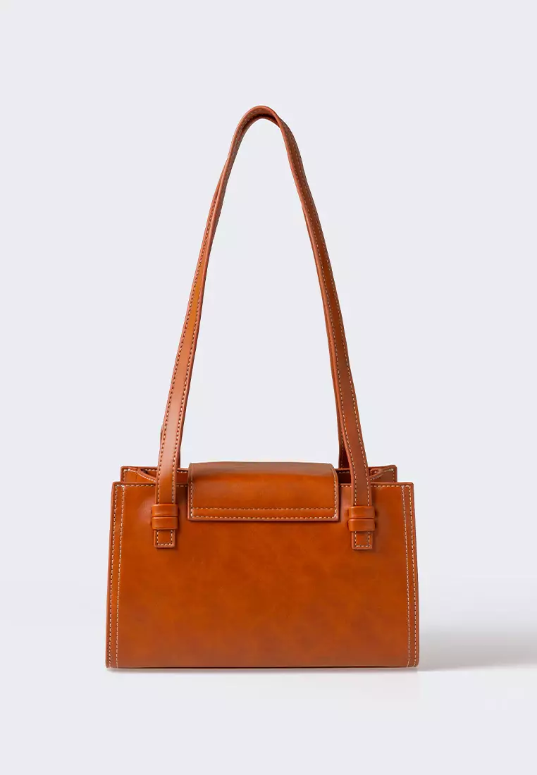 Ria Miranda Cinnamon Nina Small Box Bag