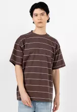 Washed Chocolate/Corsage Stripe