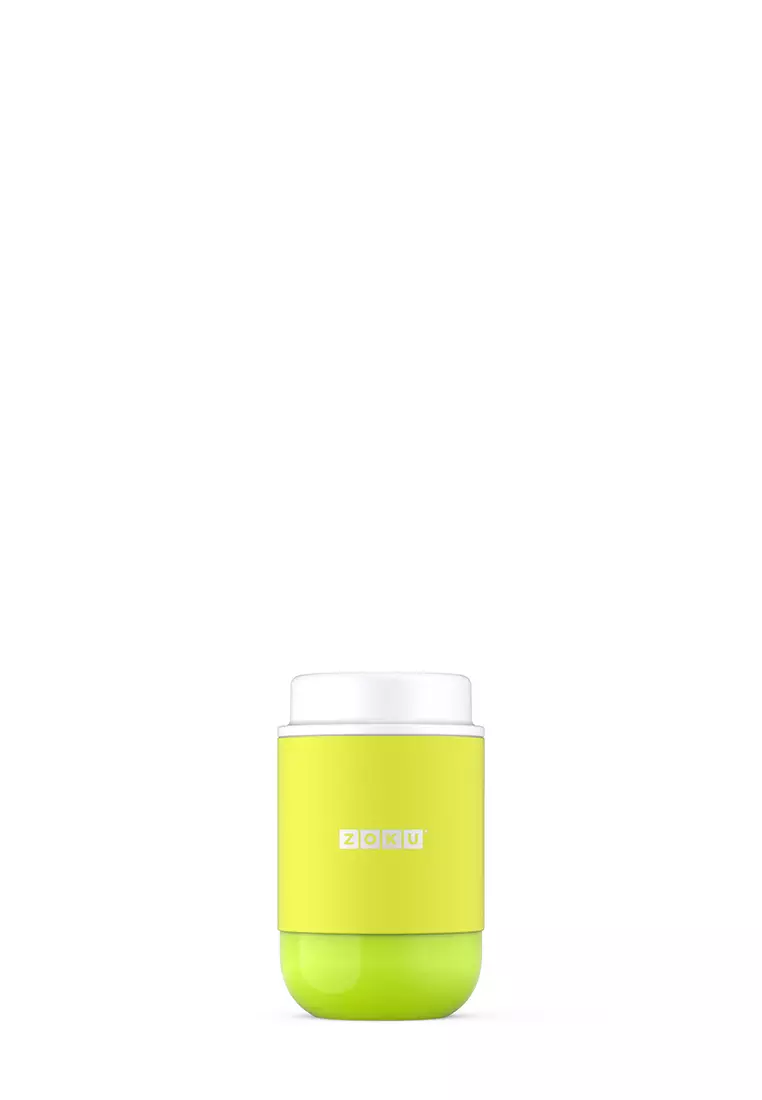 Zoku 16oz Lime Green Neat Jar  - Tempat Makan, Tempat Sup,  Tempat Makan Berkuah