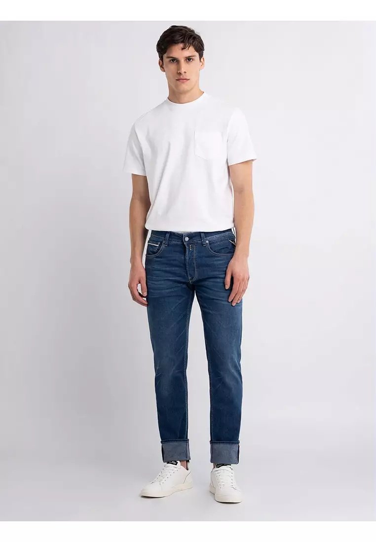 Buy REPLAY Straight Fit Grover Jeans 2024 Online | ZALORA Philippines