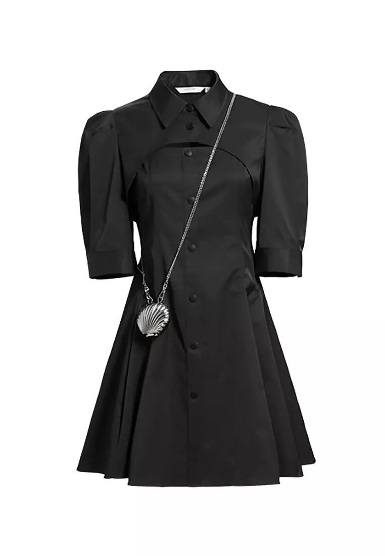 Chest Layered Design Smart Casual Dress