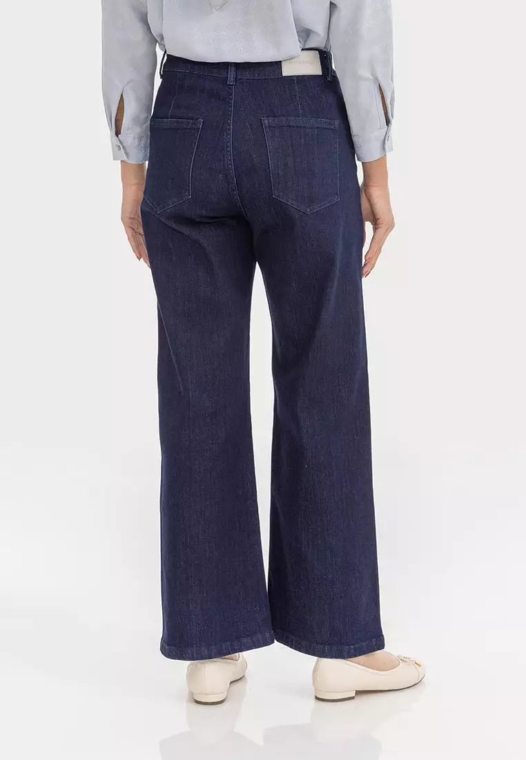 Ria Miranda Deep Navy Claris Pants