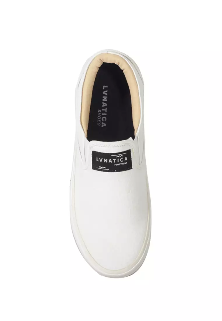 Ghaitsa White SlipOn Shoes