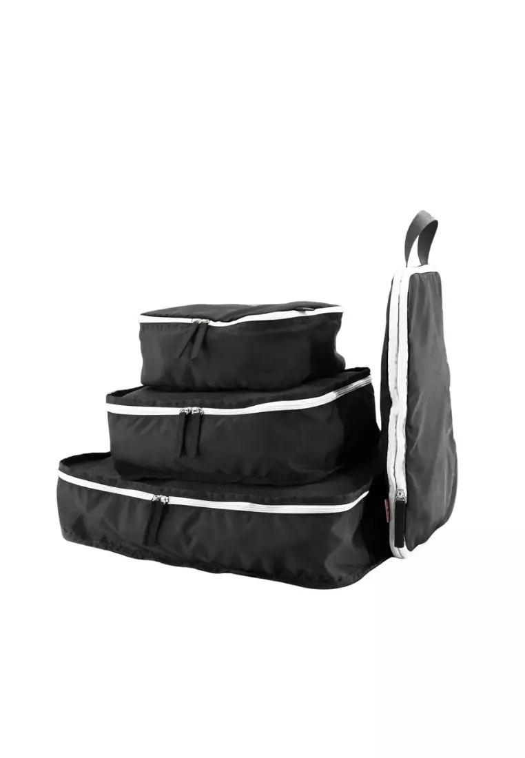4pc Packing Cubes in Black
