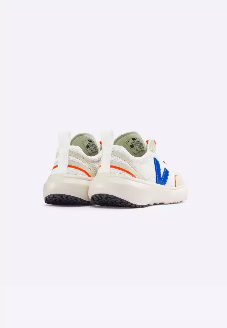 Canary Elastic Laces Alveomesh White Indigo Sneakers