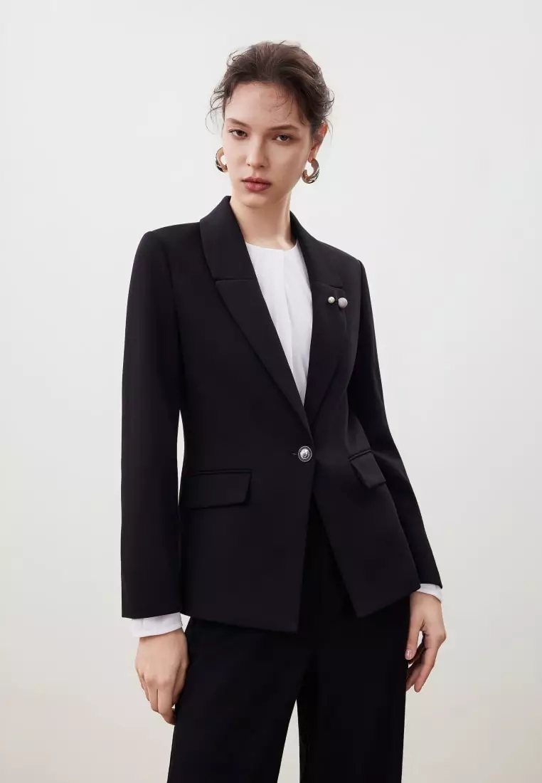 G2000 Jacquard Knit Casual Blazer