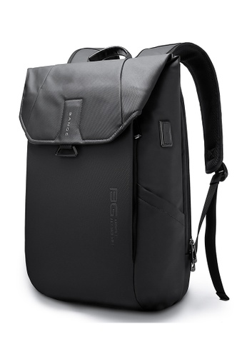Bange black Bange Jade Water Resistant Laptop Backpack with Multi Compartment and USB Charging Port 716ADAC72FA4A1GS_1