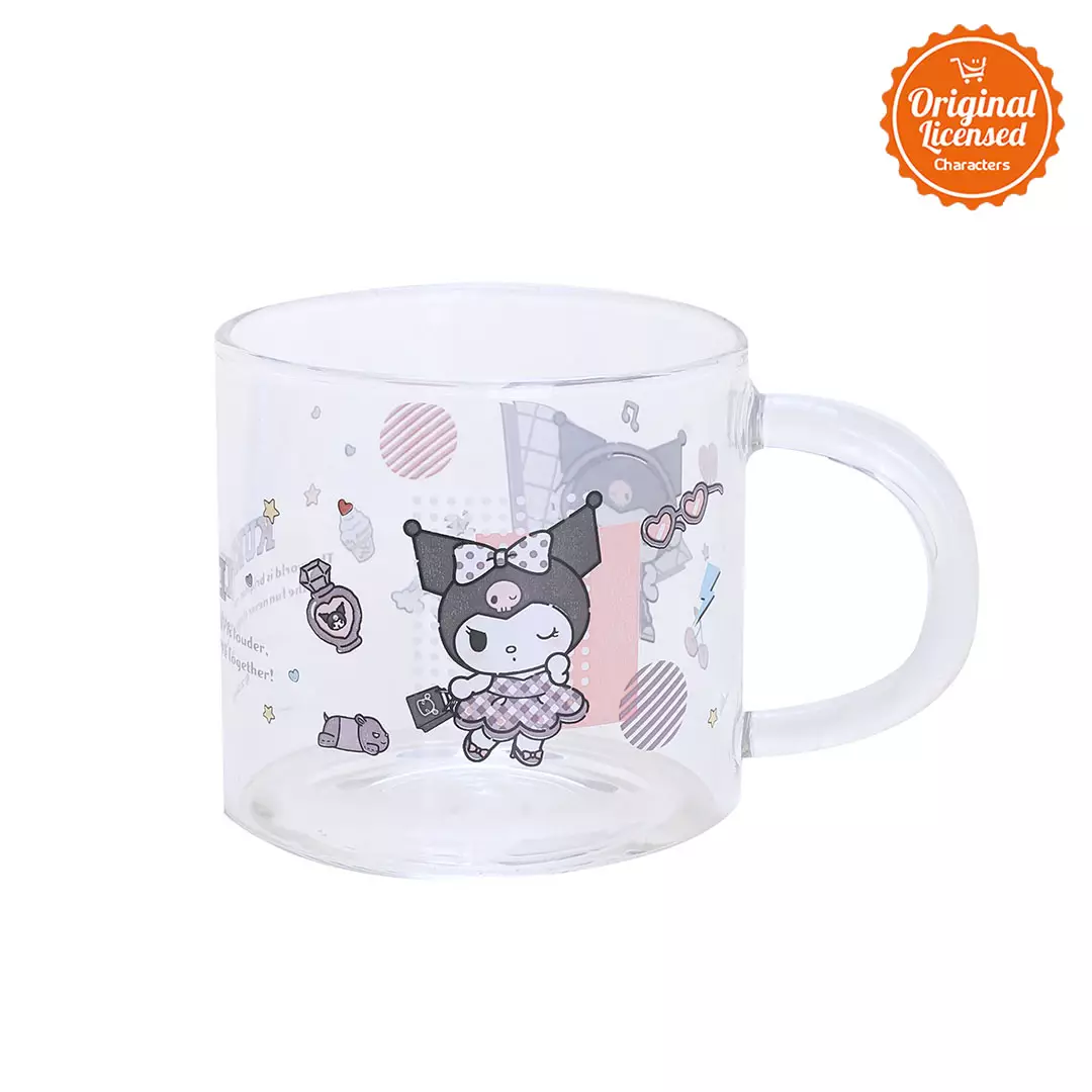 Sanrio Glassware Medium Kuromi 8x8.5 cm