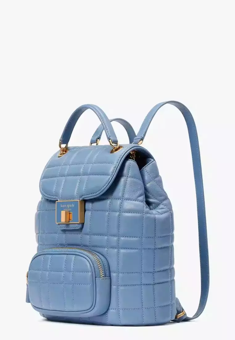 Jual Kate Spade Kate Spade Evelyn Quilted Small Backpack Manta Blue