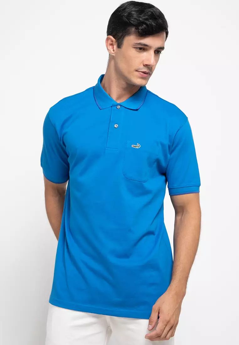 Crocodile COLE Sapphire Baju Kaos Kerah Pria Men Polo Original Relax fit