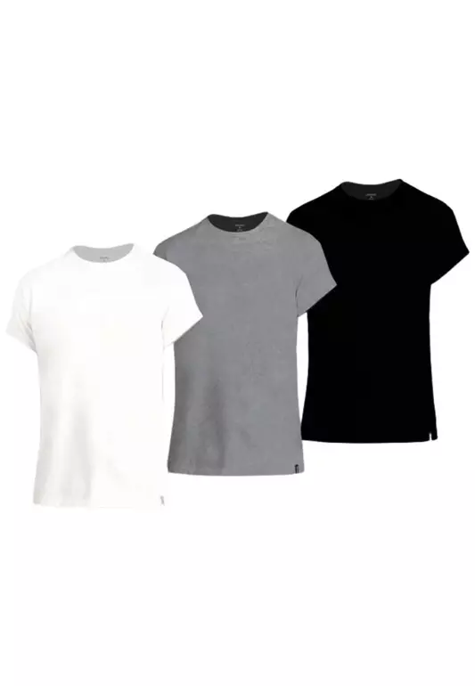 Comfies  Round Neck Assorted Tri-pack
