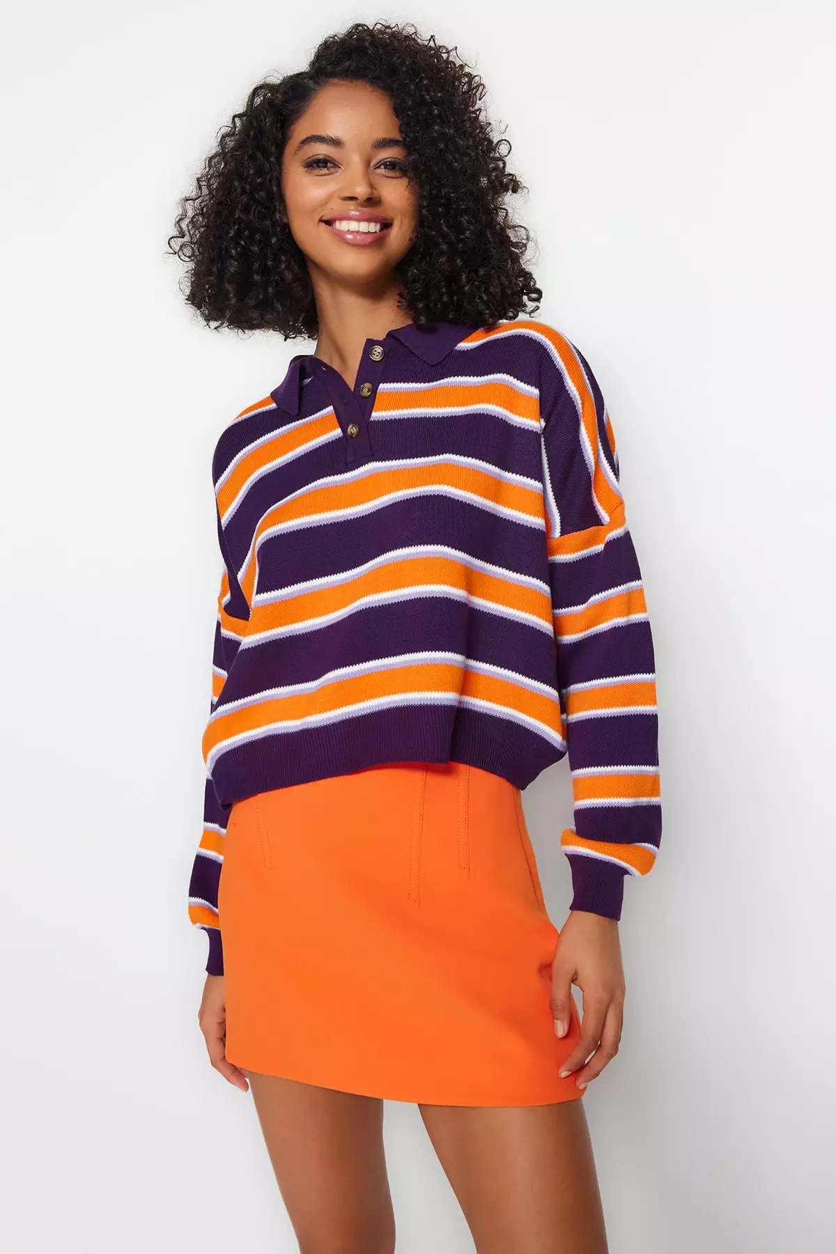 Purple clearance color sweater