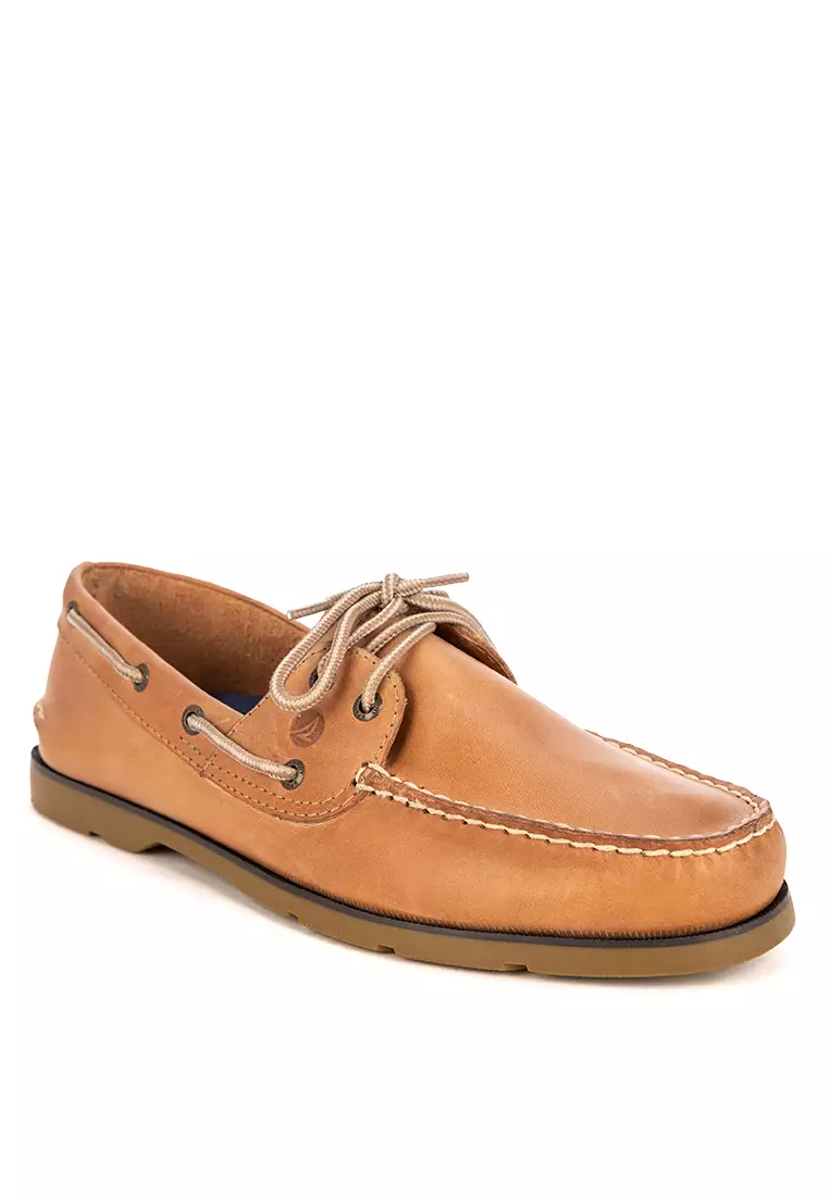 Discount on Sperry  shoes - SKU: Men's Leeward 2-Eye Boat Shoe Sahara