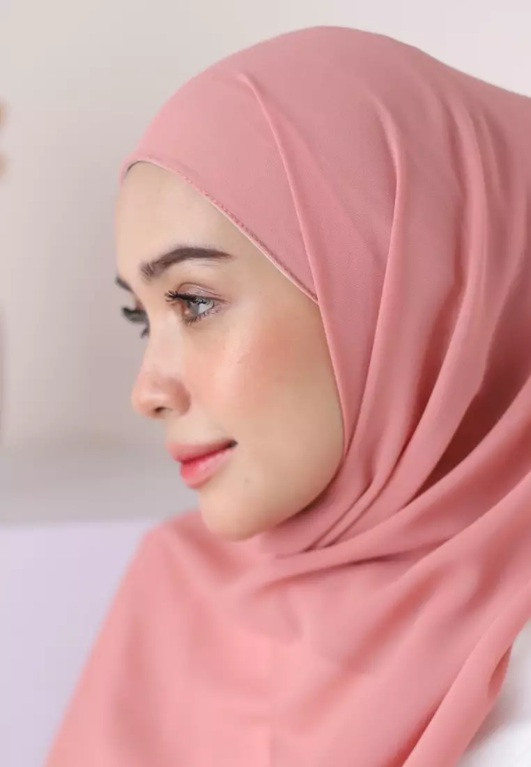 Bawal Inner Shawl Dark Baby Pink