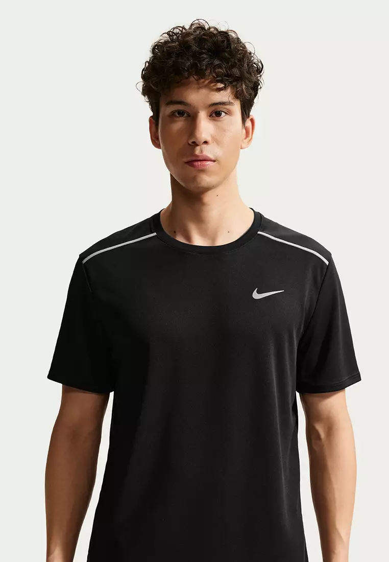 Miler Men's Dri-FIT UV-Protection Short-Sleeves Running Top