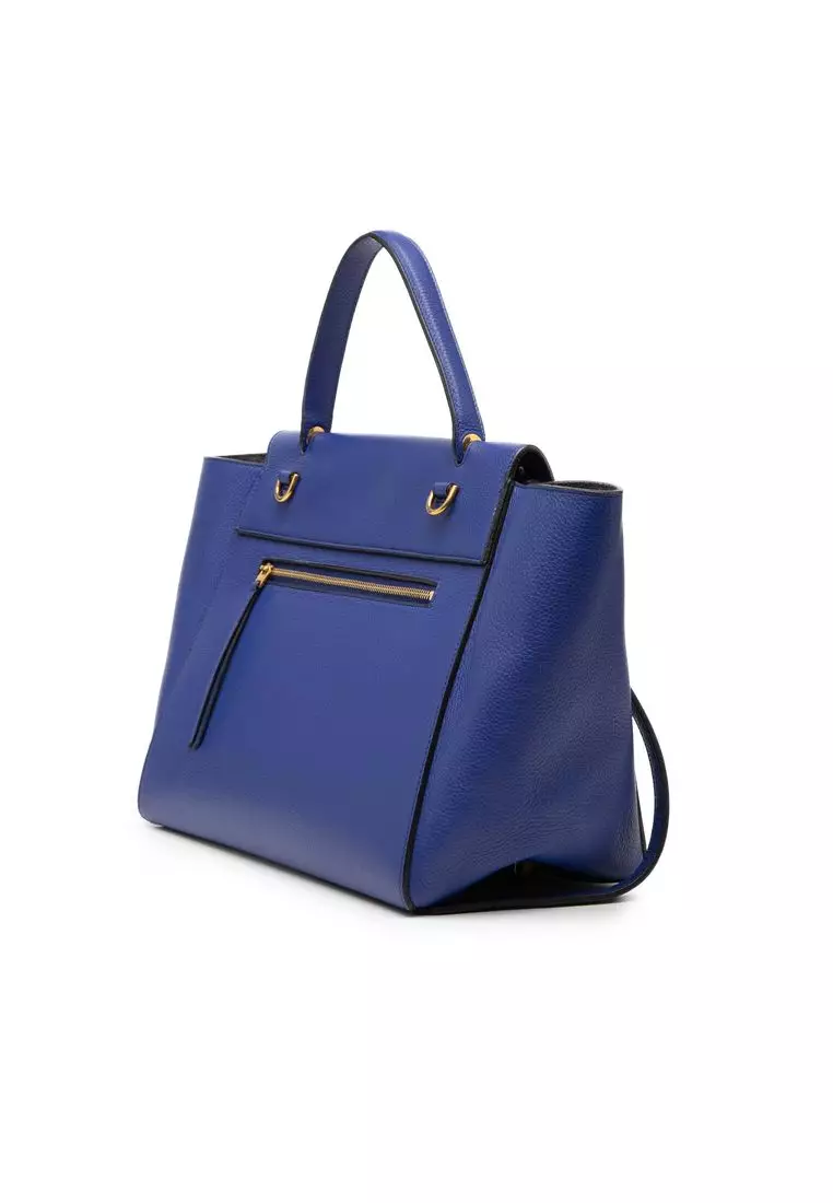 Pre-Loved Celine Mini Leather Belt Bag Satchel