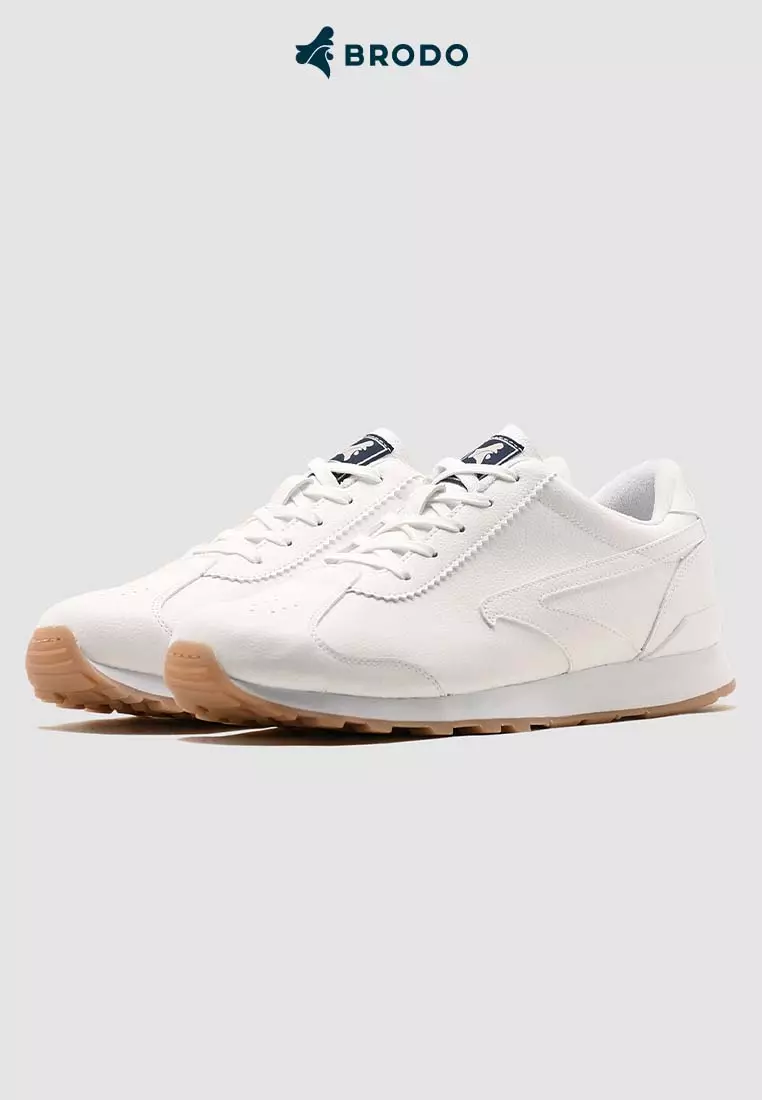 BRODO - Sneakers Corte Jog Full White GS