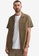 Selected Homme brown Seersucker Resort Shirt C4064AA3DFB538GS_1