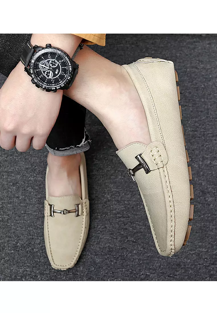 Leather Horsebit Loafers & Boat Shoes YY3022