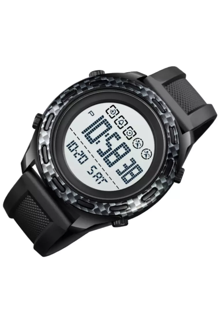 Jam Tangan Digital Pria Waterproof Many Function Strap Tali Material PU Silicone BL68 ORIGINAL