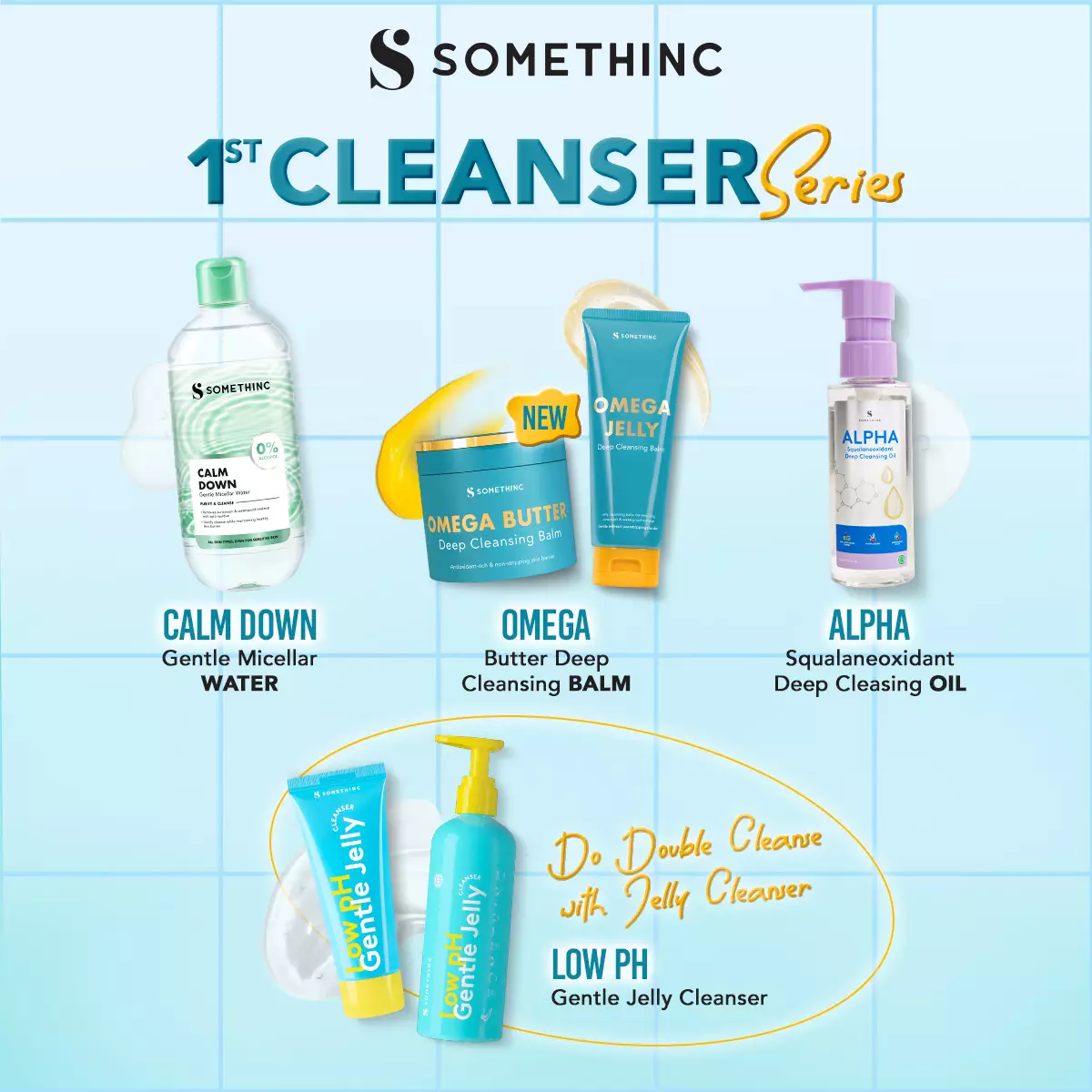 SOMETHINC Omega Jelly Deep Cleansing Balm - 30gr