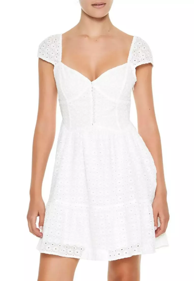 Flounce mini dress forever 21 top