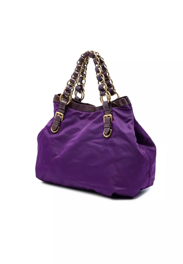 Pre-Loved Prada Tessuto Handbag