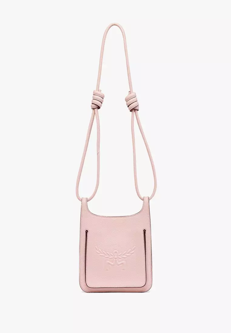 ショルダーバッグ・ポシェット MCM LEATHER HIMMEL HOBO BAG WITH EMBOSSED LOGO Buy MCM Himmel Hobo in Embossed Logo Leather 2025 Online
