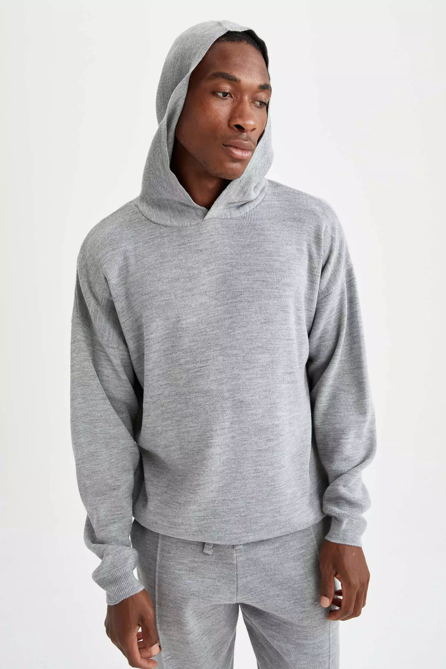 DeFacto Regular Fit Long Sleeve Hoodie 2024