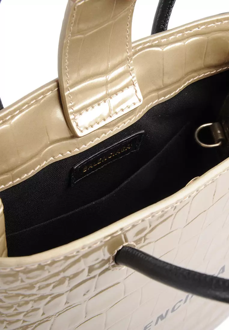 Shopping Crossbody Bag for Women in Gold