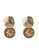 Red's Revenge 金色 Stone Cluster Dangle Earrings 5C769AC698153EGS_1