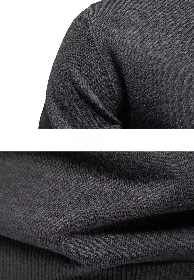 Casual V-neck Knit Sweater AX-VSW-02