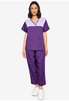 Intal Garments - Scrub Scuits | ZALORA Philippines