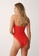 Mango red Textured Swimsuit With Adjustable Straps 561C9US569F2C5GS_2