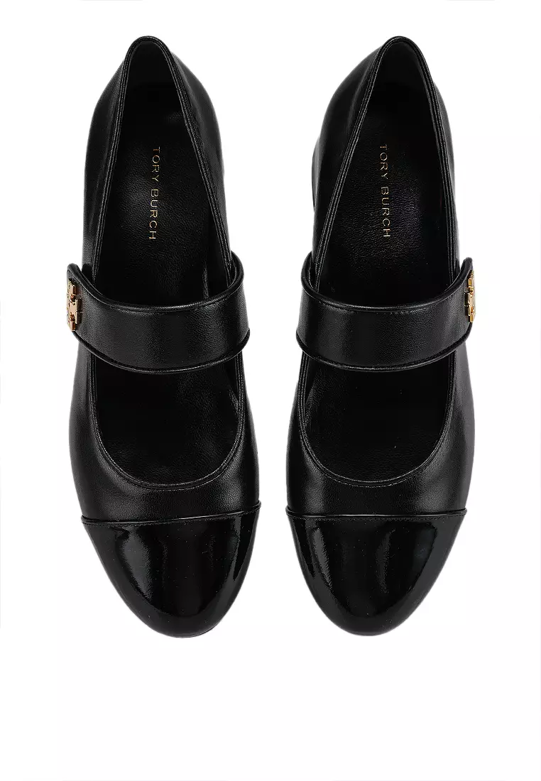 Cap-Toe Mary Jane Heeled Pumps (nt)