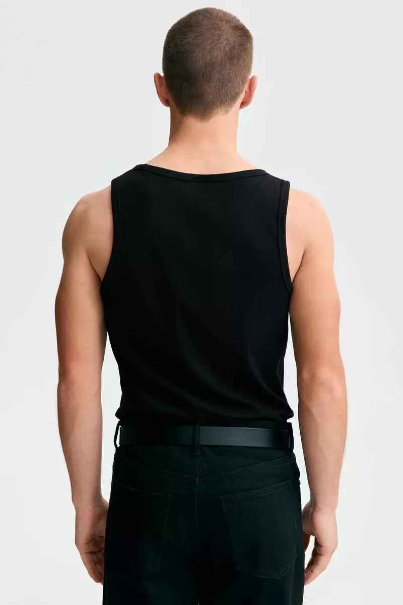 Slim Fit Ribbed vest top