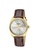 Gevril brown Gevril Five Points Men's Silver Dial Genuine  Italian Leather Strap 22807ACFE3AA63GS_1