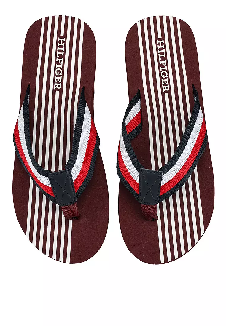 Tommy hilfiger flip flops mens sale 2025