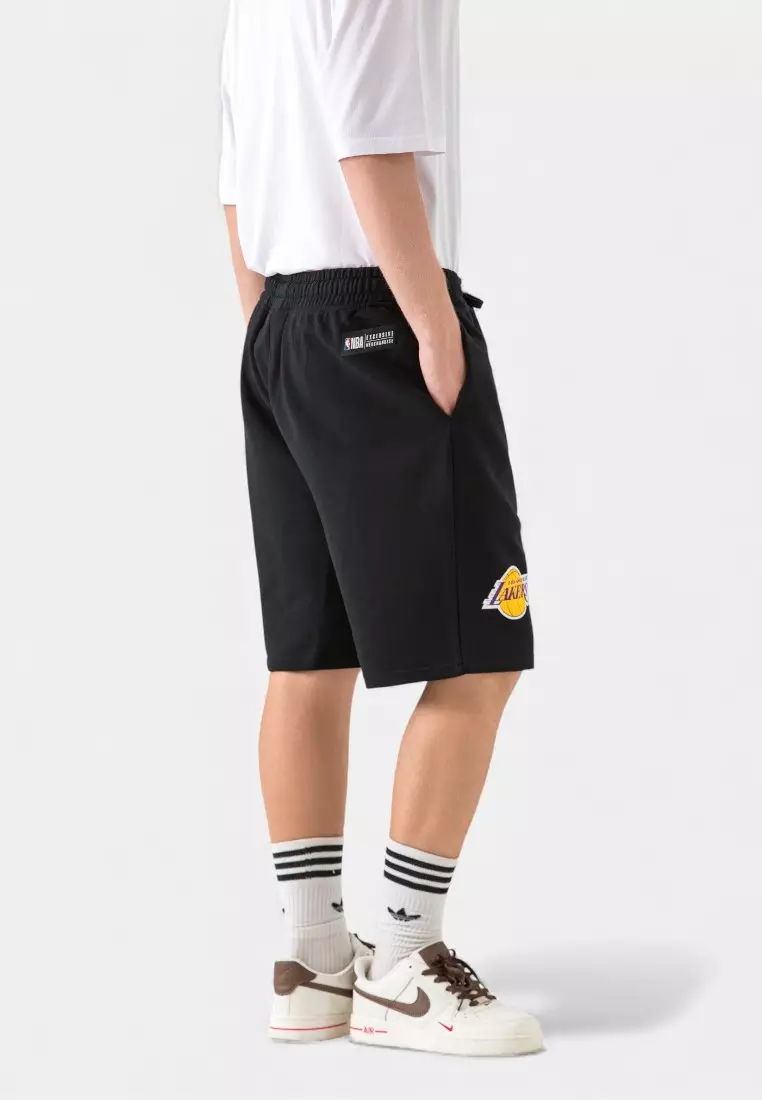 Los Angeles Lakers Team Logo Basic Mens Basketball Shorts