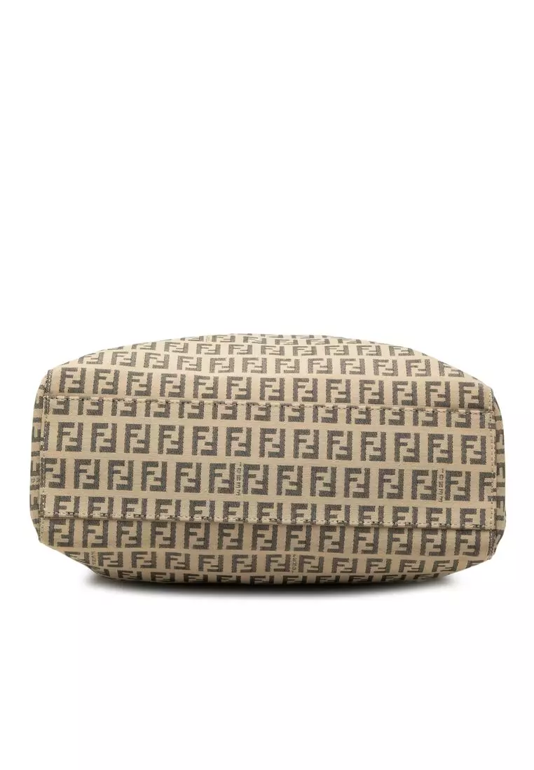 Pre-Loved Fendi Zucchino Canvas Tote