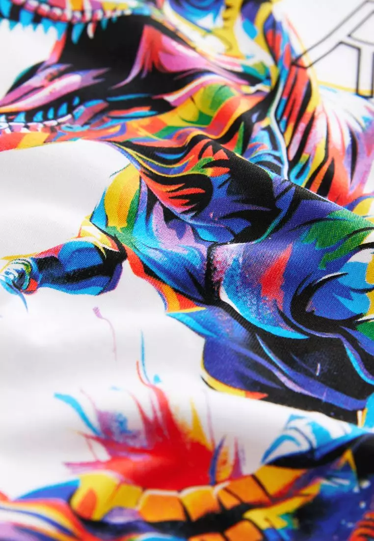 Short Sleeves Graphic 100% Cotton T-Shirt