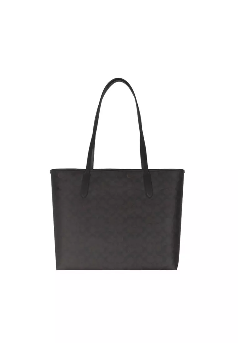 City Tote Bag In Signature Canvas CV976