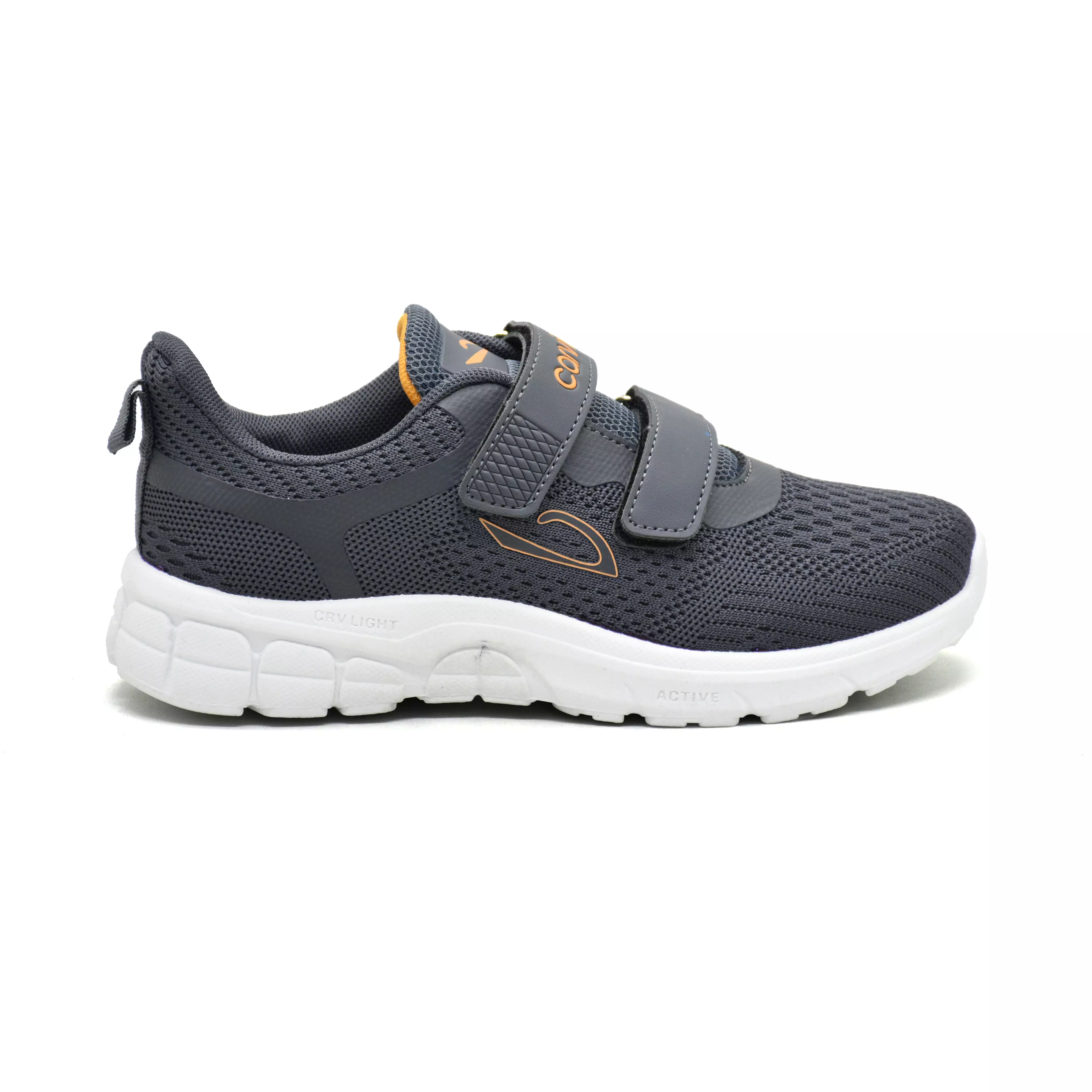 Carvil Sepatu Anak Keyden-01 Dark Grey/White