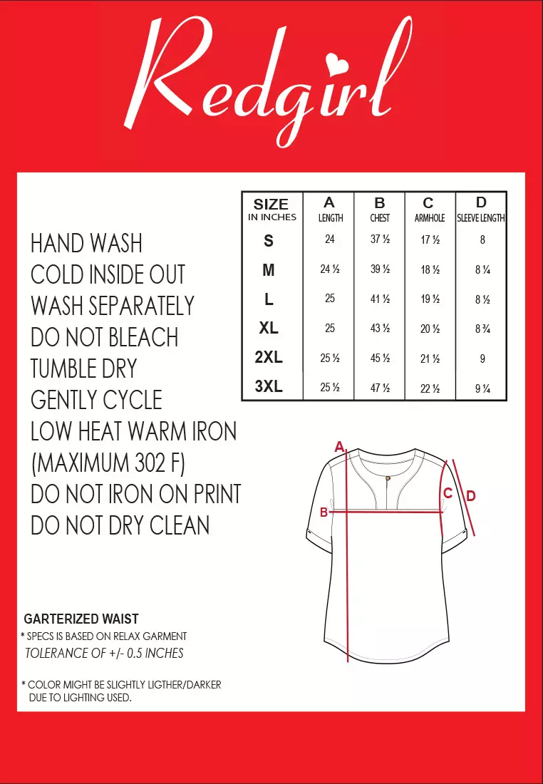 Bold Twill Short Sleeves Round Neck Blouse